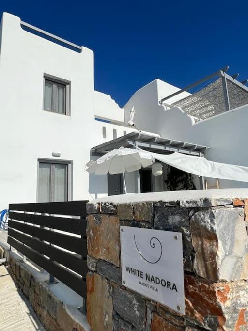 White Nadora Naxos Villa Agia Anna  Exterior photo